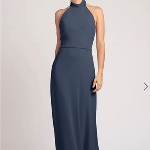 Jenny Yoo Brett Evening Blue bridesmaid dress